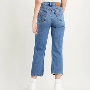 Levis Ribcage Jeans - ultra high rise classic denim